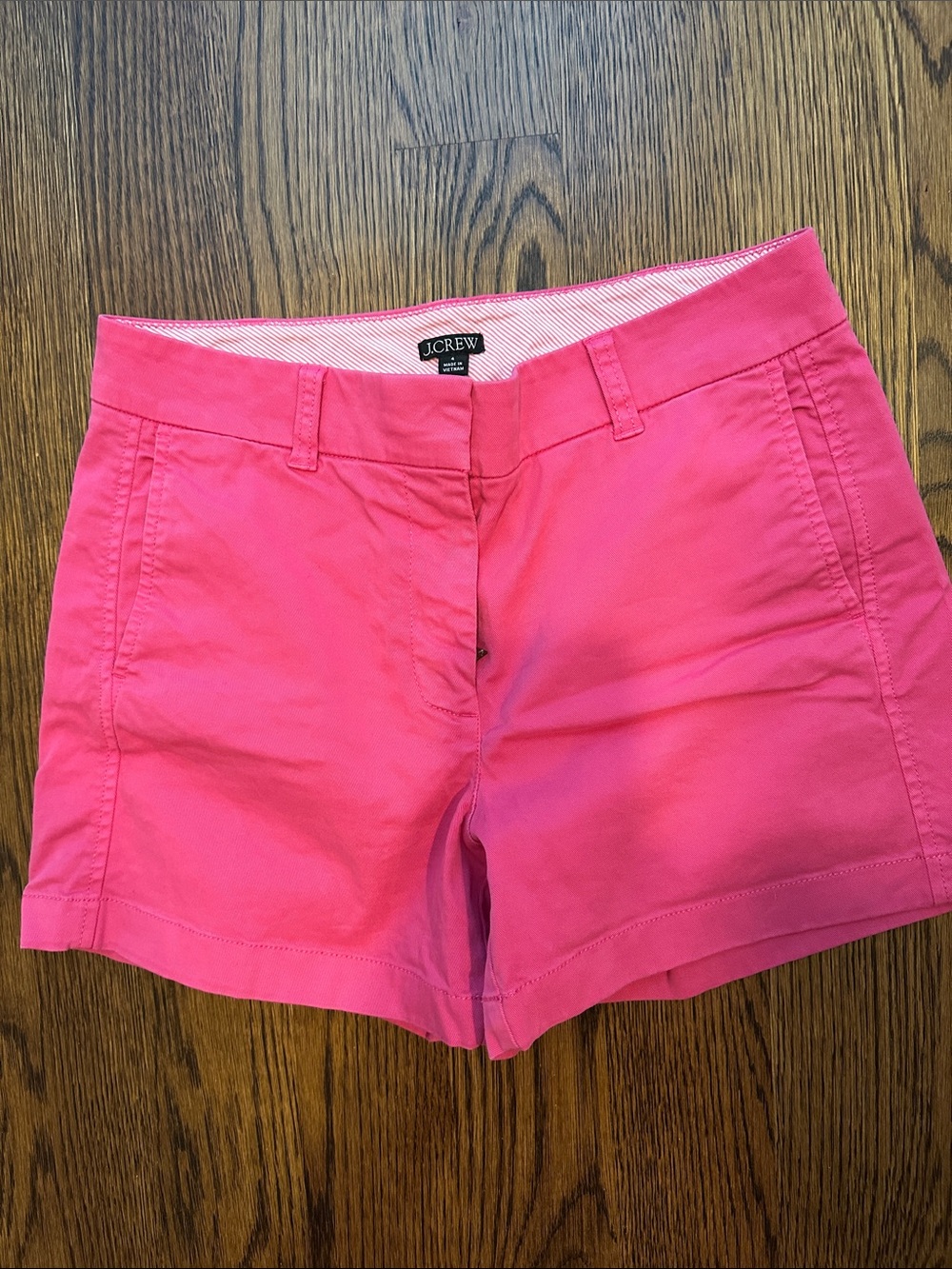 J. Crew Hot Pink Women's Chino Shorts